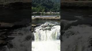 Kayakers Going Over Kanawha Falls [upl. by Akienahs777]