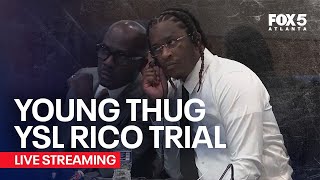 WATCH LIVE Young ThugYSL trial continues in Fulton County  FOX 5 News [upl. by Liederman]