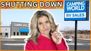 Big Announcement  Why Camping World And Lazydays RV Are Shutting Down Locations [upl. by Aholla375]