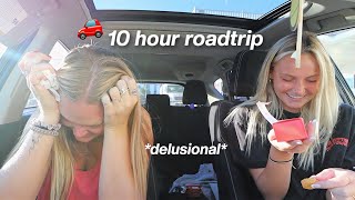 two girls on a 10 hour roadtrip a vlog [upl. by Suilienroc600]