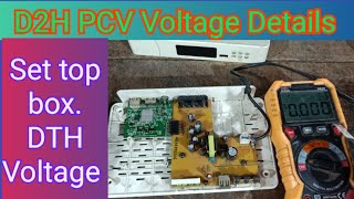 Free Set top box Voltage information Settop box repair D2H repair [upl. by Alyakam]