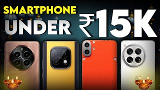 Top 5 Best Smartphones Under ₹15000 Budget In🪔 Diwali Sale 2024 [upl. by Yarezed765]