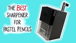 The BEST Pastel Pencil sharpener \\ How To Sharpen Caran d’Ache Pastel Pencils \\ Swordfish Ikon [upl. by Adnavoj]