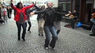 FLAMENCO FLASH MOB Nr 2 Vallgatan Gothenburg [upl. by Nac]