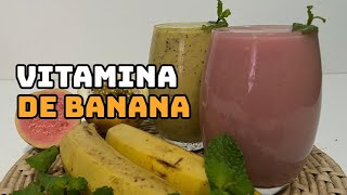 VITAMINA DE BANANA SEU DIA COM MAIS SAÚDE [upl. by Flanigan]