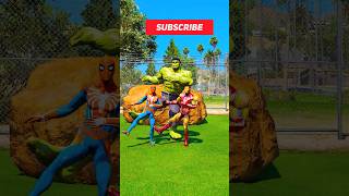 GTA V IRON MAN CALLING HULK FOR HELP shorts  GERINGG [upl. by Gulick105]