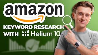 How to Use Helium 10 for Amazon FBA Keyword Research in 2024 [upl. by Enerahs]