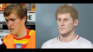 PES 2019 Karol Świderski face build  stats PAOK Poland [upl. by Lessig670]