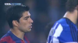 Real Sociedad vs Barcelona 10 All Goals amp Highlights 04012015 [upl. by Regnig264]