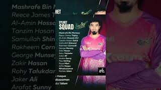 Sylhet strikers squad BPL 2025।sylhet strikers cricket BPL2025 sylhetstrikers [upl. by Gudren]