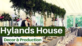 Hylands House Wedding Video Enchanted Forest Decor by the Designer Team [upl. by Ingemar952]