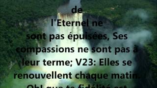 Les Bontés de lEternel  Louange à Toi JésusChrist [upl. by Spalla]