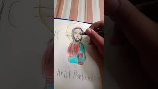 I had to post my drawing of the christ pantocrator [upl. by Coppinger]