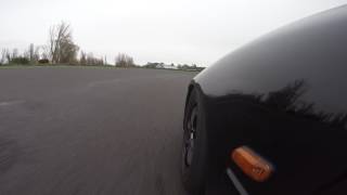 EG Civic B18C Turbo Trackday Raw sounds with screamer pipe [upl. by Wally318]