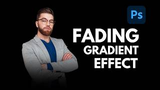 Photoshop Tutorial How To Make Fading Gradient Transparent Effect In Photoshop [upl. by Assilac]