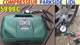 compresseur lidl parkside pkz 180 compressor kompressor compressore compresor [upl. by Nihi425]