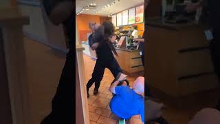 Hero Panera Bread Employee Bashes Attacker With Pan [upl. by Crispen]