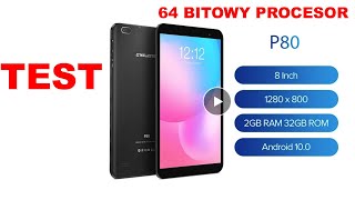 TEST TABLET TECLAST P80 Z CHIN ALIEXPRESS 64 BITOWY PROCESOR UNBOXING [upl. by Luapleahcim]