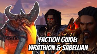 THE BEST WAYS TO RAISE YOUR REPUTATION amp WHY YOU SHOULD WRATHION amp SABELLIAN WORLD OF WARCRAFT [upl. by Qifar]