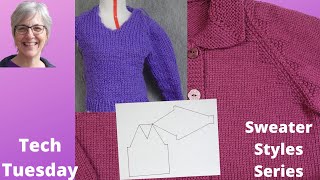 Basics of Raglan Sweaters  Technique Tuesday [upl. by Adiell]