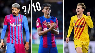 Rating every FC Barcelona players season for 20232024 [upl. by Reedy]