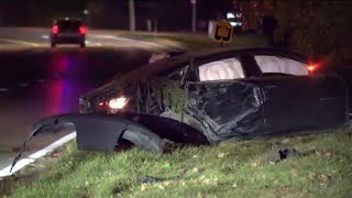 Three suspects flee after chase crash in Rossford [upl. by Welker147]