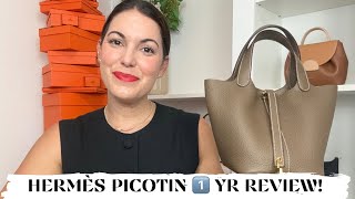 HERMES PICOTIN 18 REVIEW  the one thing I would change 😣 what I bought before the quotofferquot [upl. by Assiral42]