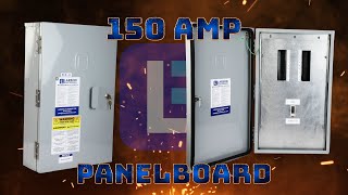 150A Power Panelboard 3PH Main Breaker Panel 18 Circuit 480Y277 18 Breaker Slots [upl. by Jara]