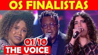 THE VOICE BRASIL 2019 VEJA TODAS AS APRESENTAÇÕES DE ONTEM  OS FINALISTAS 01102019 [upl. by Anerda352]