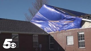 Two tornadoes hit Arkansas family in one year [upl. by Annahsit]