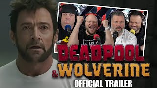 Deadpool amp Wolverine Trailer Reaction LFG [upl. by Ayin]