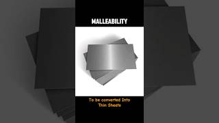 MALLEABILITY Malleability  WHAT IS MALLEABILITY shortsviraltrending [upl. by Garvin]