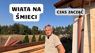 Wiata na śmieci Drewno z odzysku [upl. by Ennis370]