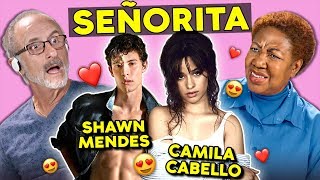 Elders React to Shawn Mendes Camila Cabello  Señorita [upl. by Flita]