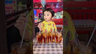 Lait mama adek gibran mukbang es teh dance ojodibandingke shortsviral shortsfeed [upl. by Cichocki]