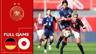 Germany vs Japan 22  Full Game  Womens Friendly [upl. by Enowtna659]