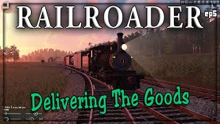 Railroader  ep5 Delivering The Goods  Trains  Railroads  Engineer [upl. by Kalman360]