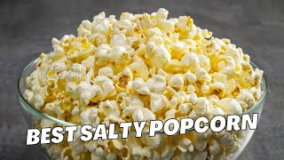 How to Make SALTY POPCORN in 10 Min  Best Homemade Salt Popcorn Recipe by Always Yummy [upl. by Bessy194]