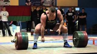 Dmitrij Vinokurov Stanovaya tyaga 3375 kg 480 [upl. by Eiralam]