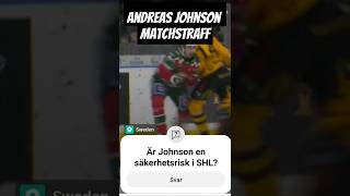 Andreas Johnson Matchstraff  SHL  Frölunda  Skellefteå [upl. by Pillihpnhoj]