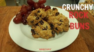 SUPER EASY amp TASTY ROCK BUNROCK CAKES pastries baking [upl. by Anivad]