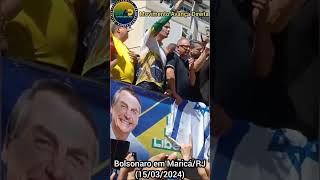 Bolsonaro em MaricáRJ 15032024 [upl. by Arihs758]