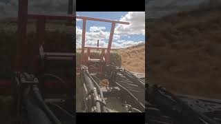 Pushing a truck with a tractor funny truck tractor [upl. by Iaka]