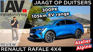 De Renault Rafale PHEV 300 4X4 blijkt een magnifiek stukje techniek [upl. by Wina]