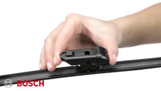 Bosch Wiper Blades  Installation Video II1038 A3 [upl. by Faythe]