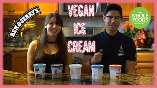 Vegan Ice Cream Taste Test  Best Vegan Ice Creams [upl. by Ahsenra]