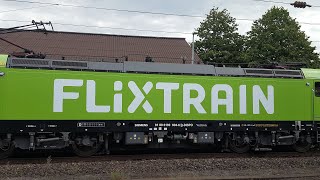 HamburgKölnFlixtrain in HamburgHarburg FLX32609 Köln Hbf [upl. by Ehtnax633]