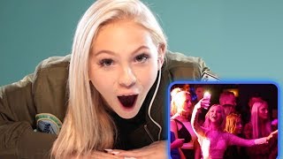 Jordyn Jones Reacts to her Sweet 16  AwesomenessTV Reacts w Jordyn Jones [upl. by Bander]