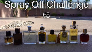 The Fragrance Spray Off Challange 8 [upl. by Paulo]