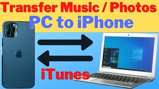 iTunes to iPhone Transfer  How to use iTunes  Tutorial [upl. by Wenn]